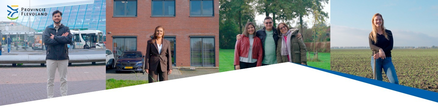 Mensen in de omgeving van Flevoland
